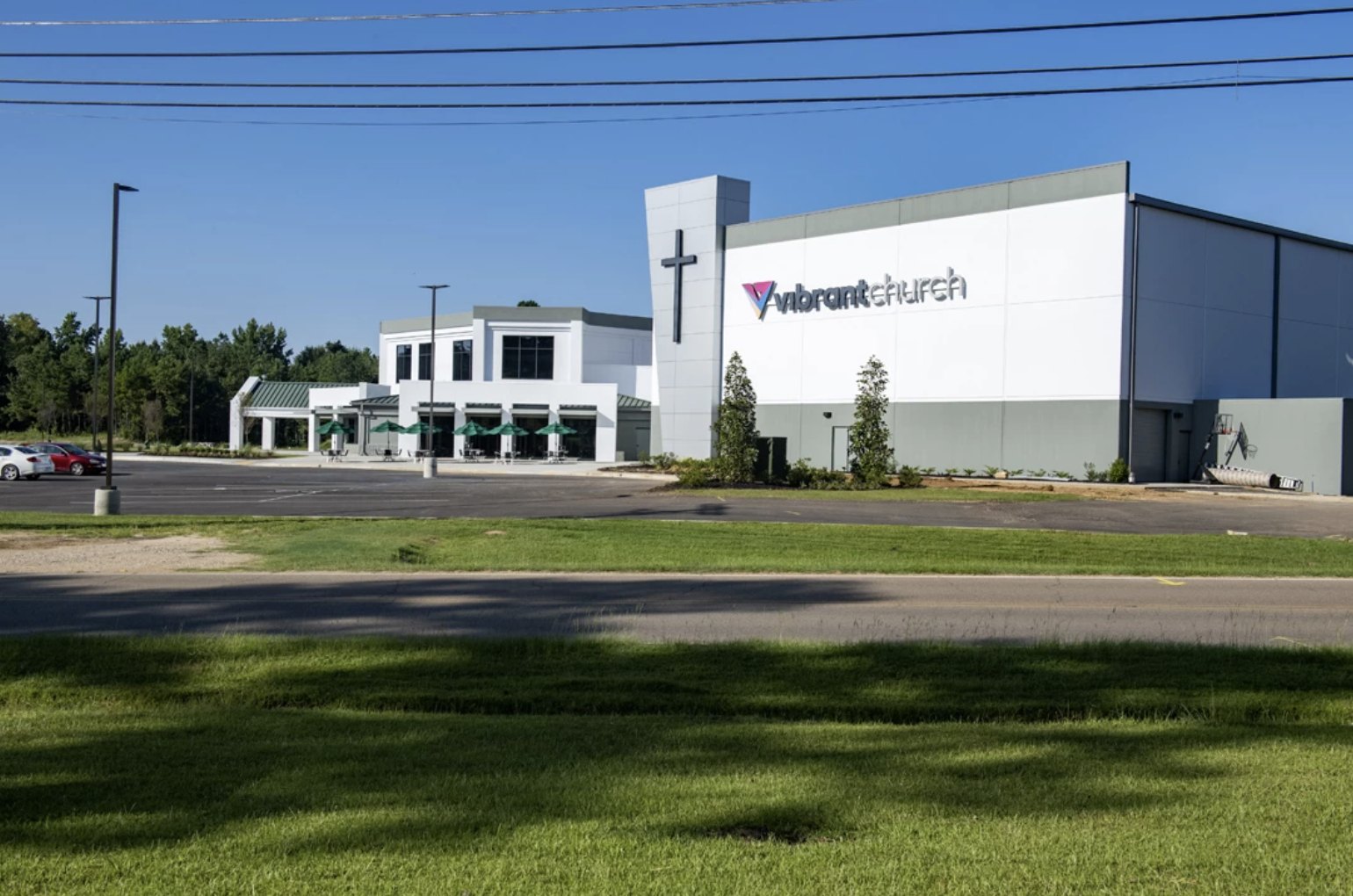 Vibrant Church in Columbus, Mississippi — completed exterior